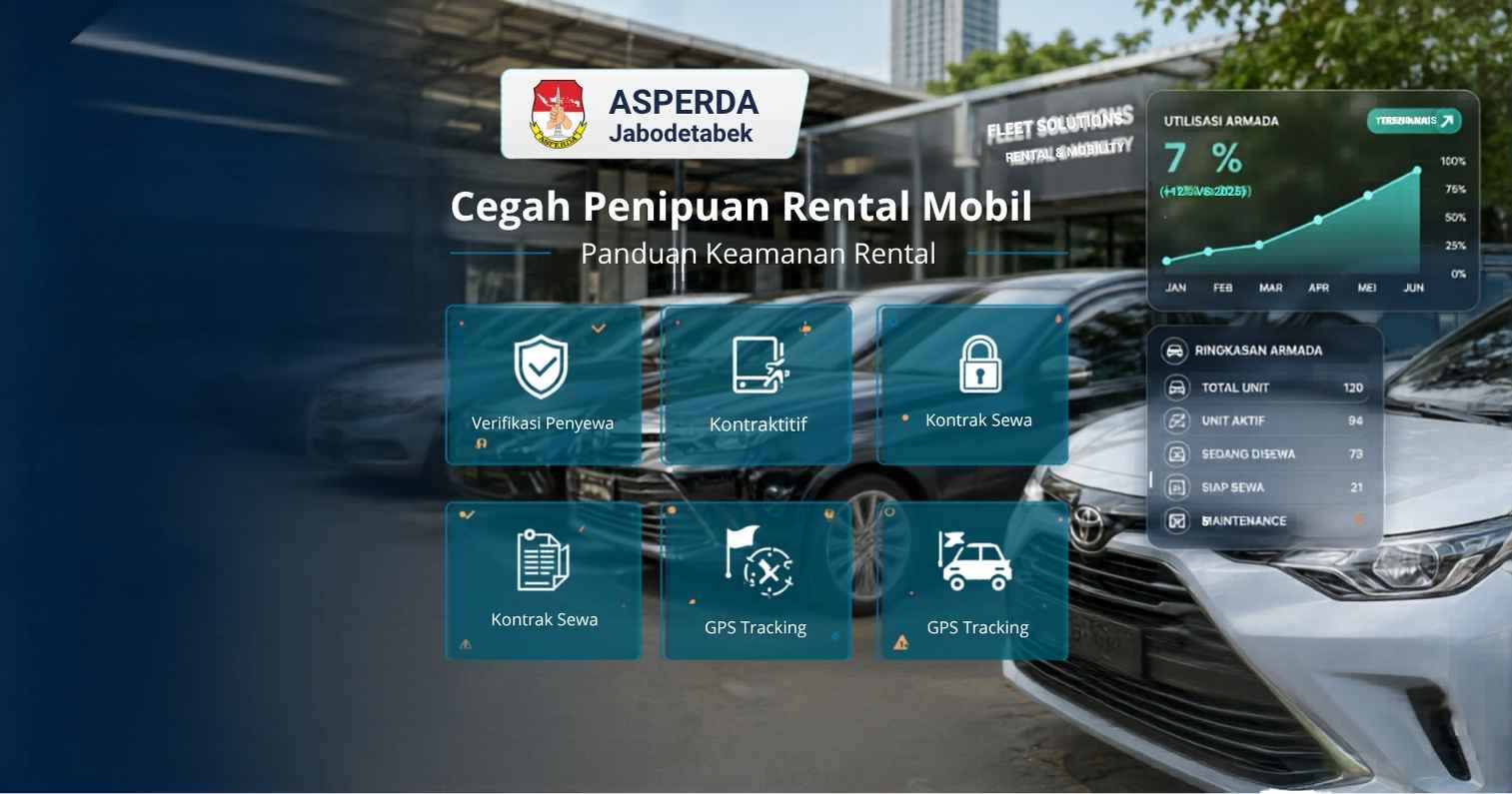 Cara Mencegah Penipuan & Unit Hilang dalam Bisnis Rental Mobil